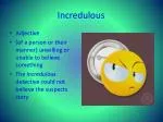 Incredulous - slide 1