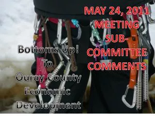 Bottoms Up! To Ouray County Economic Development