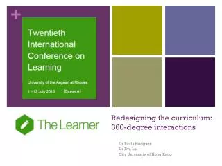 Redesigning the curriculum: 360-degree interactions