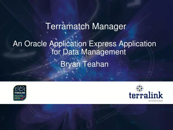 terramatch manager
