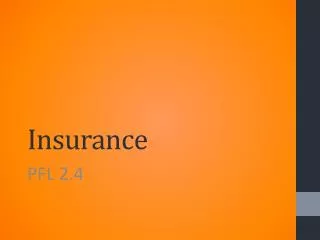 Insurance