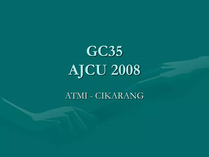 gc35 ajcu 2008