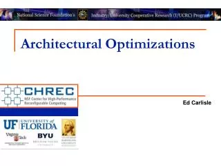 Architectural Optimizations