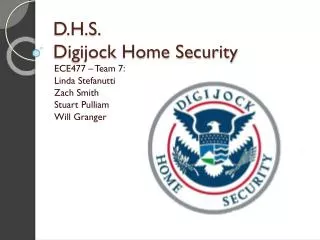 D.H.S. Digijock Home Security