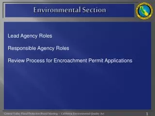 Environmental Section