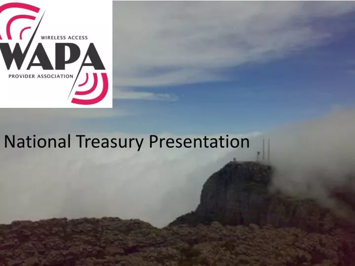 national treasury presentation