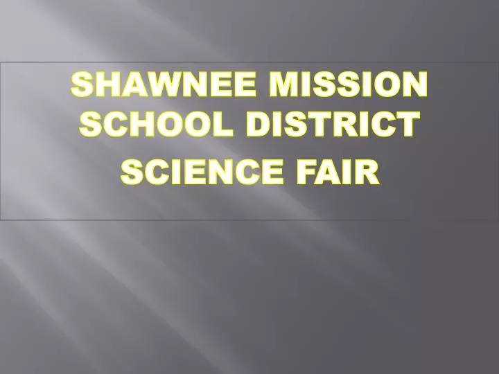 shawnee mission school district science fair