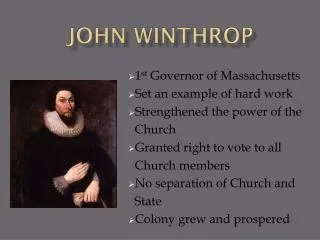 John WInthrop