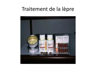 traitement de la l pre