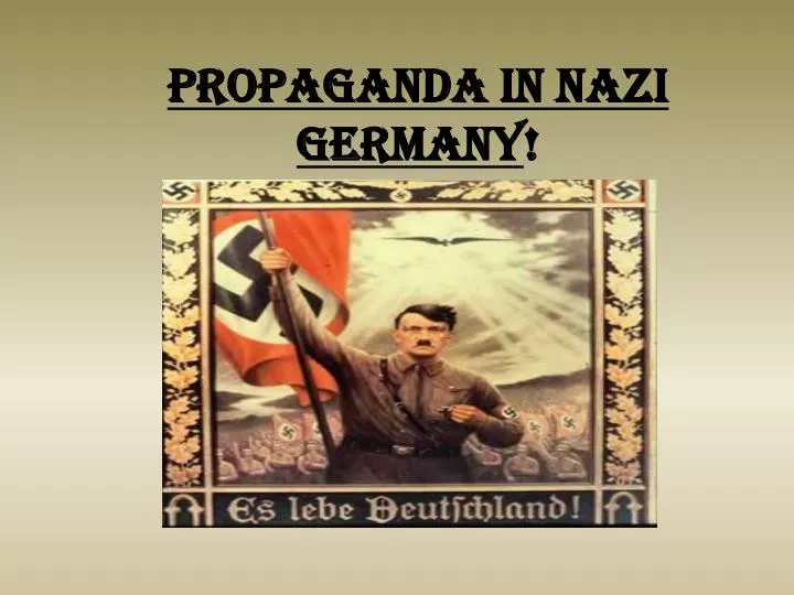 propaganda in nazi germany