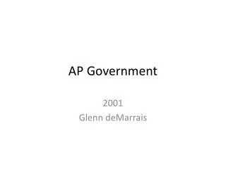 ap government