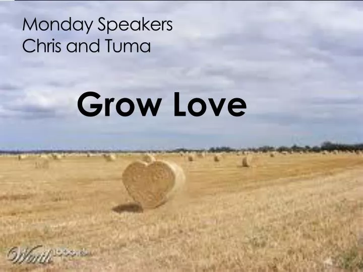 monday speakers chris and tuma