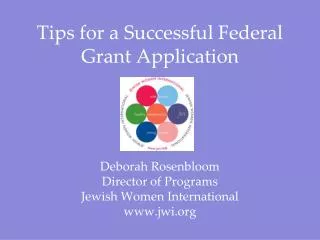 Tips for a Successful Federal Grant Application