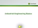 Industrial Engineering Basics - slide 1