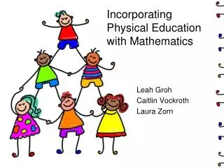 Incorporating Physical Education with Mathematics