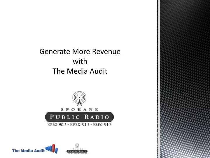 generate more revenue with the media audit