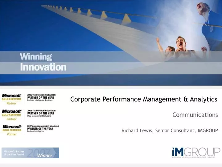 corporate performance management analytics