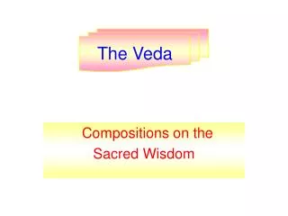 Compositions on the Sacred Wisdom