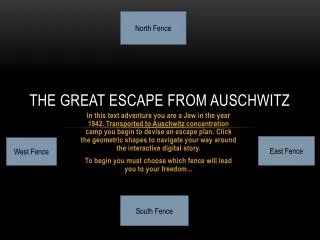 The Great Escape from Auschwitz