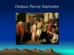 Oedipus Rex by Sophocles - slide 1