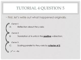 Tutorial 4 Question 5