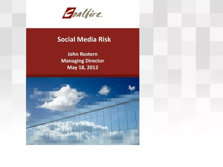 social media risk