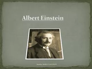 albert einstein