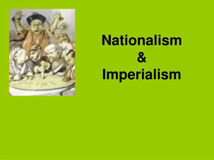 nationalism imperialism