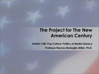 The Project for The New American Century