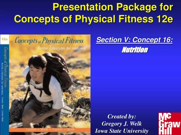 presentation package for concepts of physical fitness 12e