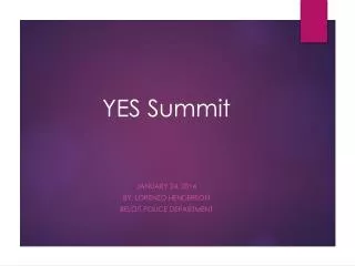 YES Summit