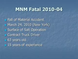 MNM Fatal 2010-04