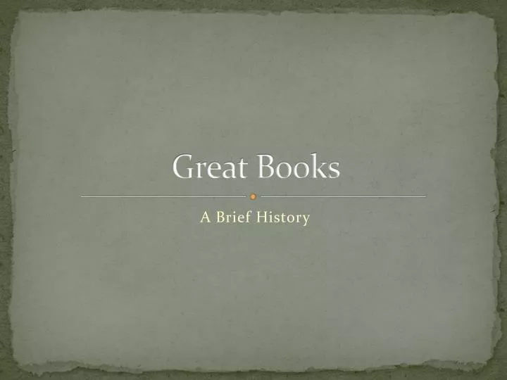 great books