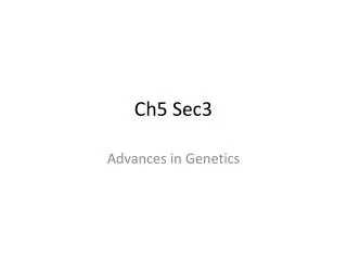 ch5 sec3