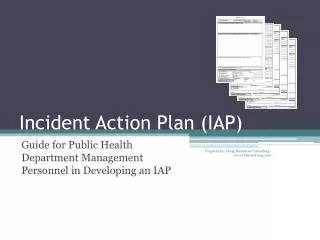 Incident Action Plan (IAP)