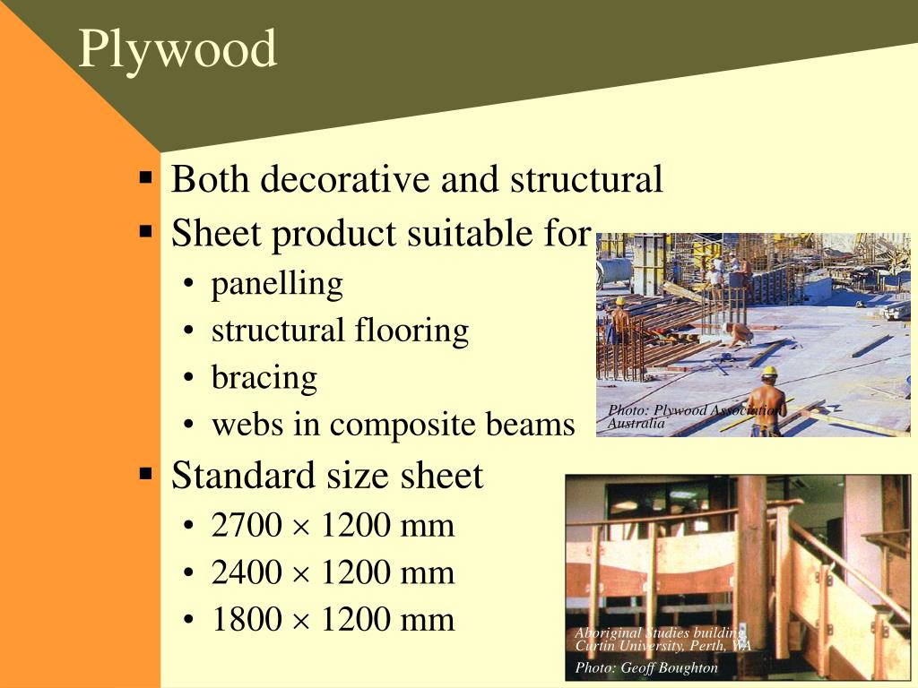 PPT - Plywood PowerPoint Presentation, free download - ID:2749973