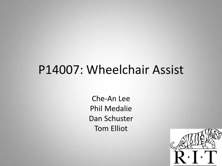 p14007 wheelchair assist