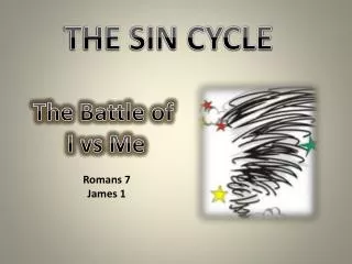 THE SIN CYCLE