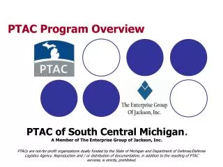 PTAC Program Overview