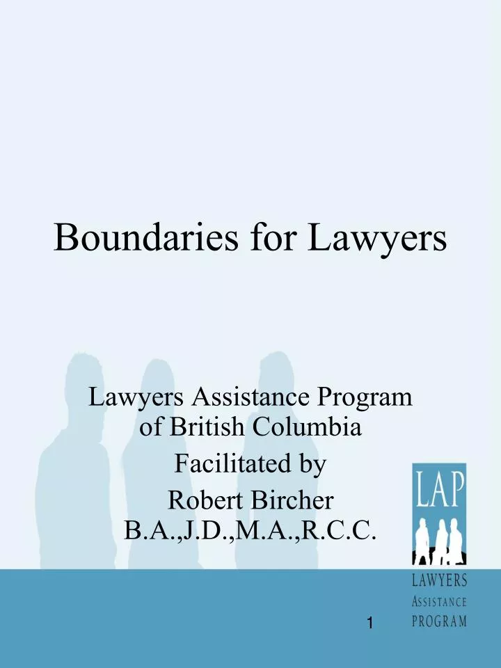 boundaries for lawyers