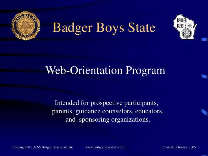 badger boys state