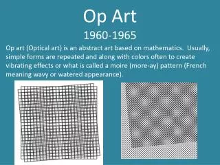Op Art 1960-1965