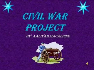 Civil War Project