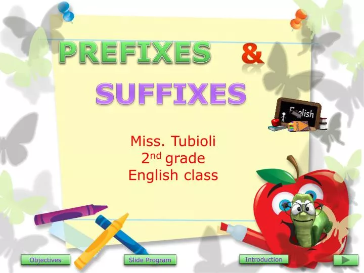 miss tubioli 2 nd grade english class