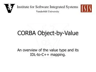 CORBA Object-by-Value