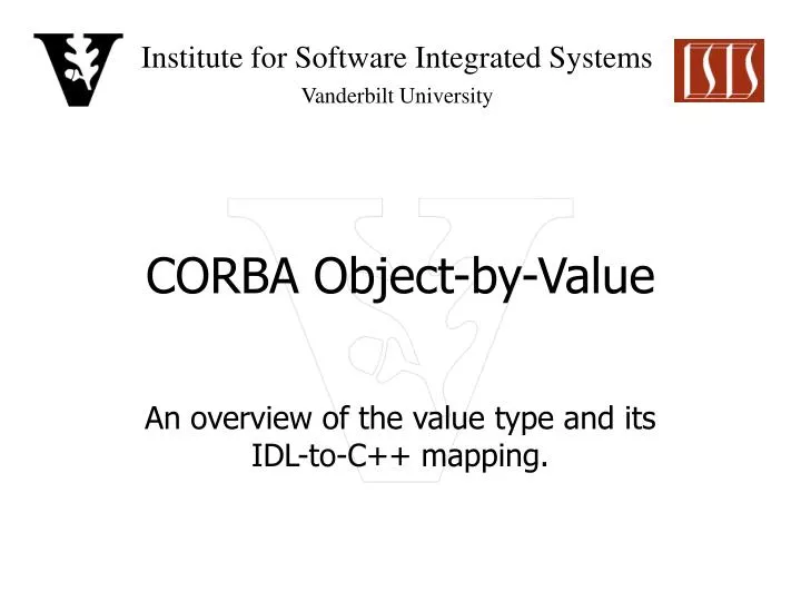 corba object by value