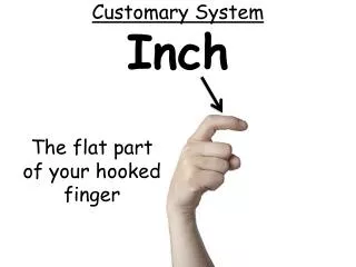 Customary System Inch