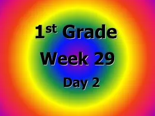 Week 29