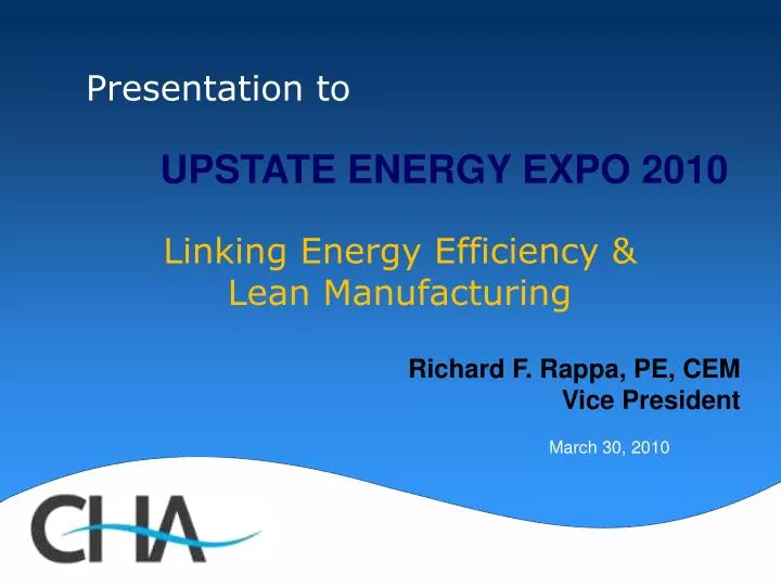 linking energy efficiency lean manufacturing
