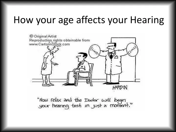 how your age affects your hearing
